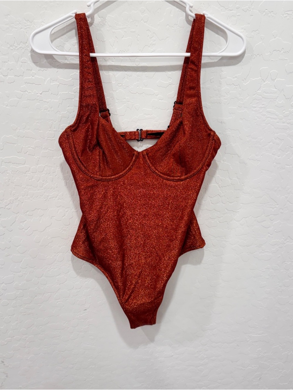 Rhythm. Livin Shine Underwire One Piece Swimsuit Womens Medium Shimmery NWT